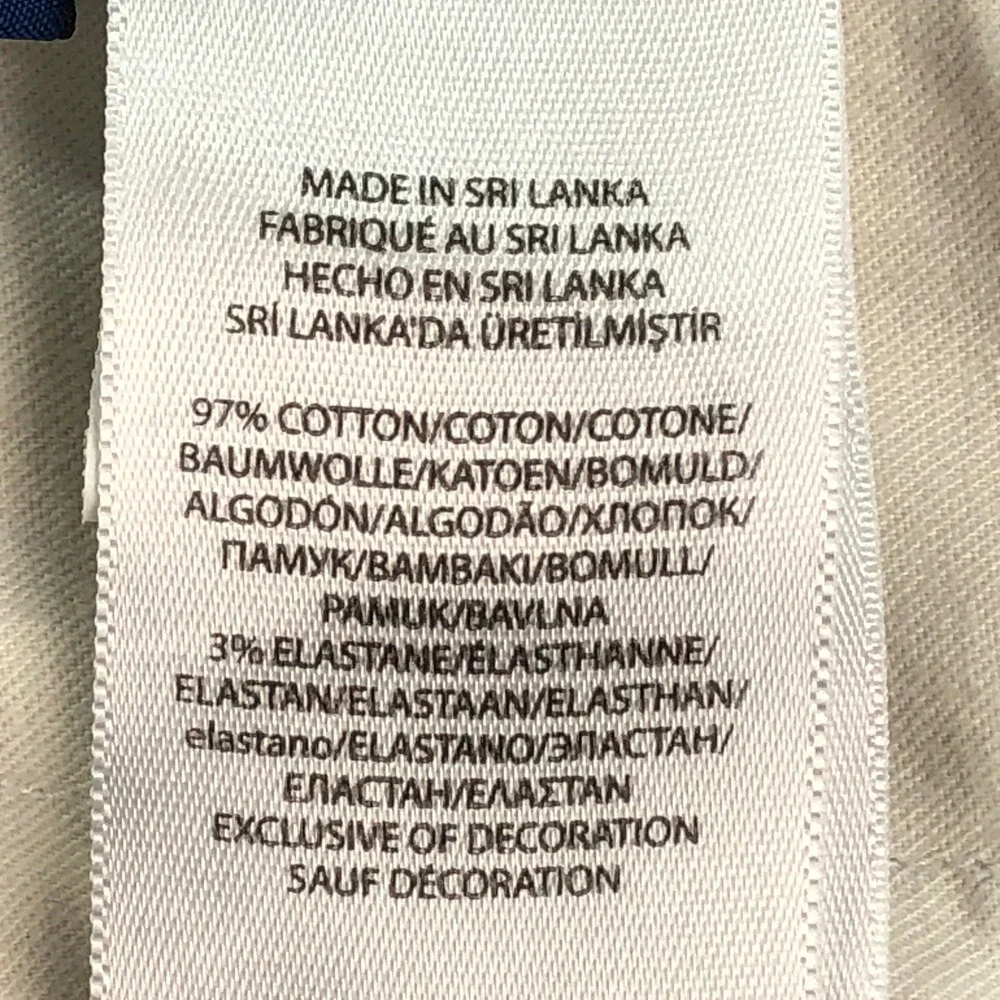 Polo Ralph Lauren measurements waist